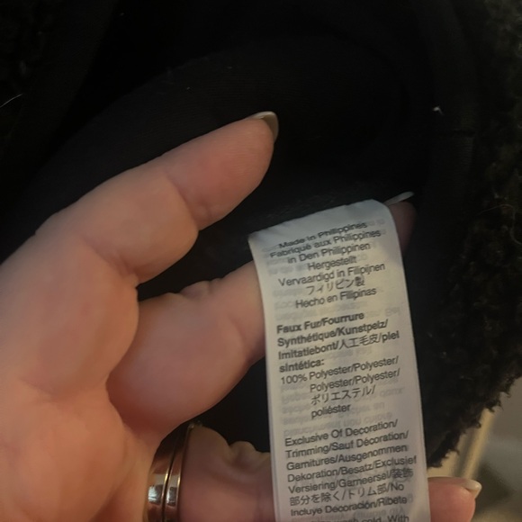 J. Crew Black Women's fleece pullover . Size XXL. - Picture 5 of 6